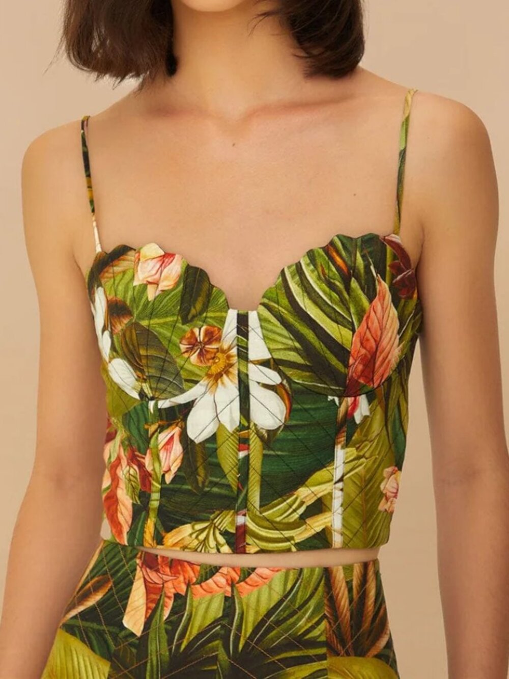 FARM Rio Botanical Forest Flower Top